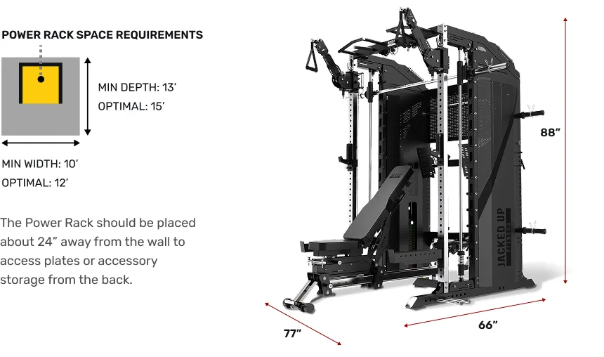 Power Rack Specifications